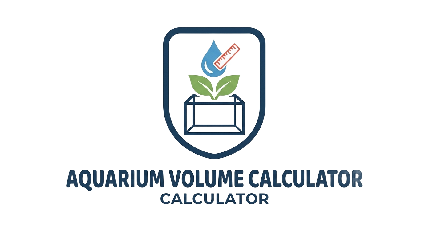 Fish Tank Size Logo