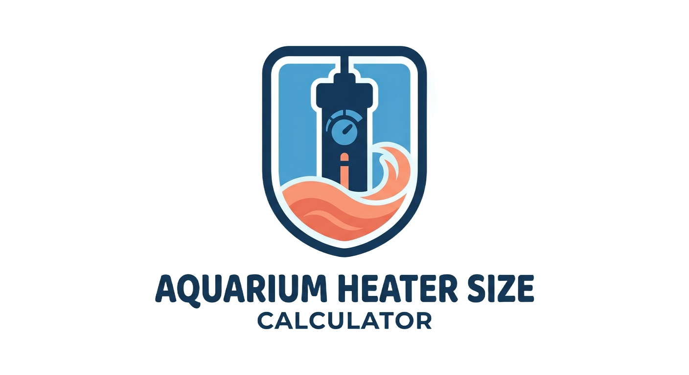 Fish Tank Size Logo